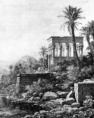 The Kiosk, Philae Temple, Egypt by Unbekannt