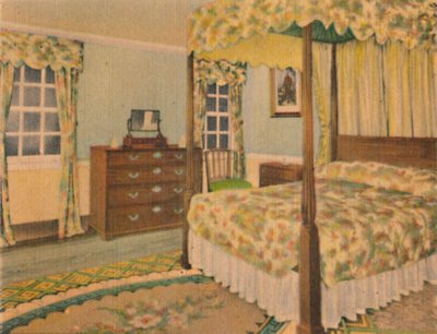 The Lafayette Bedroom by Unbekannt