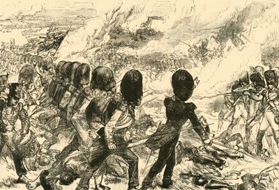 The Last Charge at Waterloo, 1815 by Unbekannt