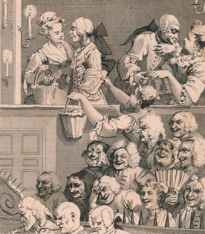 The Laughing Audience by Unbekannt