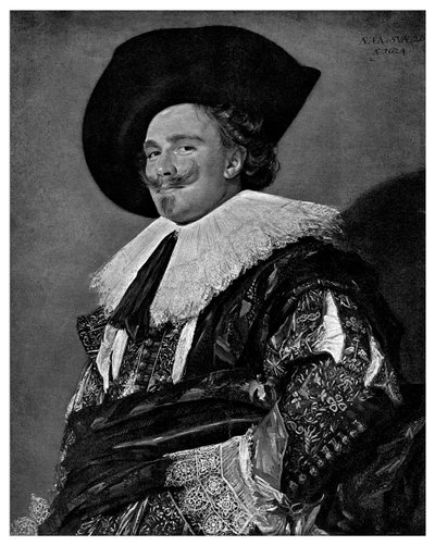 The Laughing Cavalier, 1624 1901 by Unbekannt