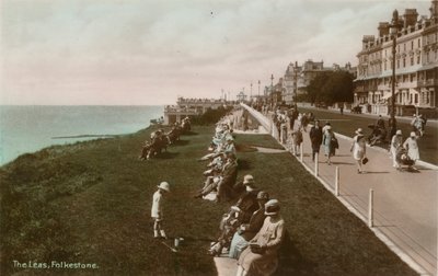 The Leas, Folkestone, Kent, c1920 by Unbekannt