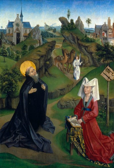 The Legend of St. Antony by Unbekannt