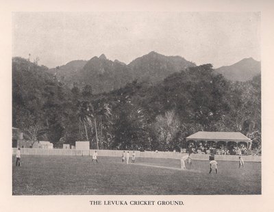 The Levuka Cricket Ground, Fiji by Unbekannt