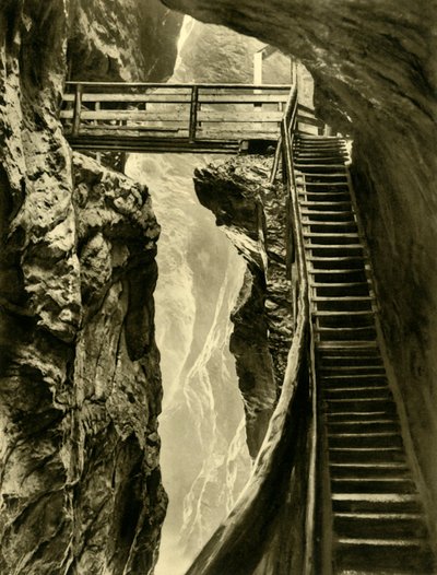 The Liechtenstein Gorge, Austria, c1935 by Unbekannt