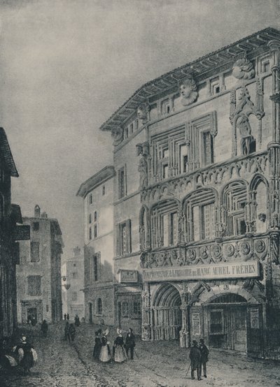 The Lodging of Bonaparte at Valence by Unbekannt
