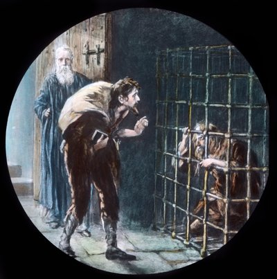 The Man in the Cage by Unbekannt