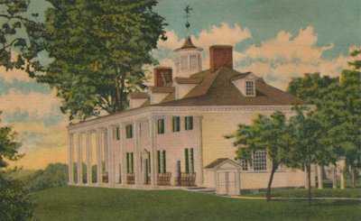 The Mansion, overlooking the Potomac, 1946 by Unbekannt