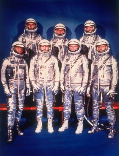 The Mercury Seven Astronauts, 1959 by Unbekannt