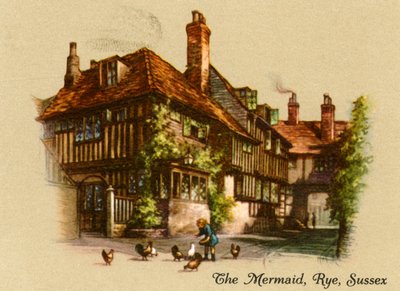 The Mermaid, Rye, Sussex by Unbekannt