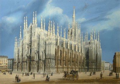 The Milan Cathedral by Unbekannt