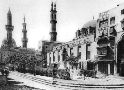 The Mosque of El-Arhan, Cairo, Egypt by Unbekannt