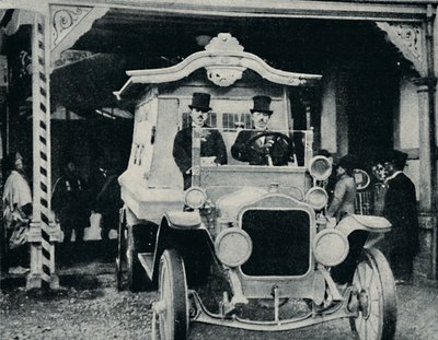 The Motor-Hearse in Oriental Dress, c1935 by Unbekannt