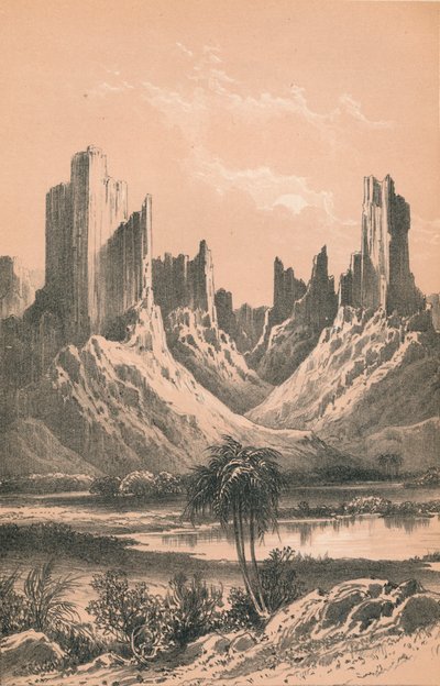 The Mountains of Hombori, c1900 by Unbekannt