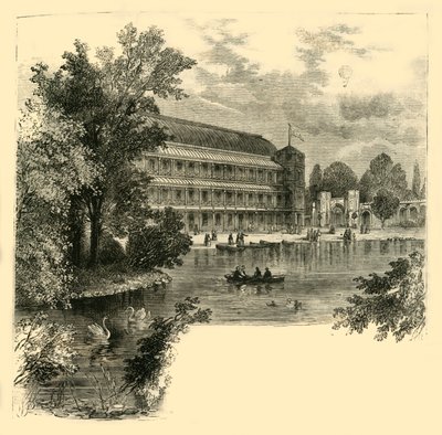 The Music Hall, Surrey Gardens, c1878 by Unbekannt