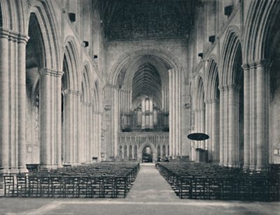 The Nave, Ripon Cathedral by Unbekannt