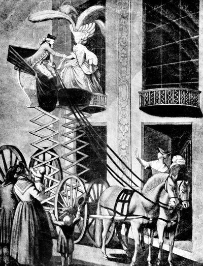 The New-fashioned Phaeton, 1776 by Unbekannt