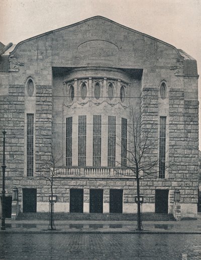 The New Hebbel Theatre, Berlin by Unbekannt