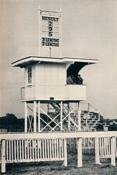 The New Judges Box, Kempton Park, c1940 by Unbekannt