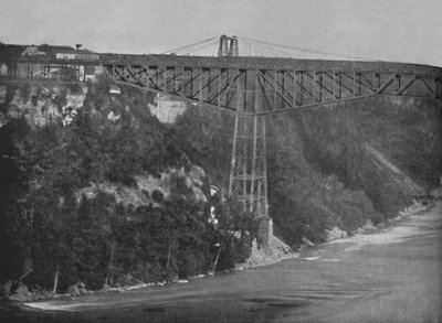 The Niagara Cantilever Bridge by Unbekannt