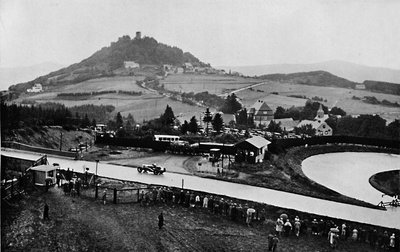 The Nürburg Ring, Eifel Mountains, Germany by Unbekannt