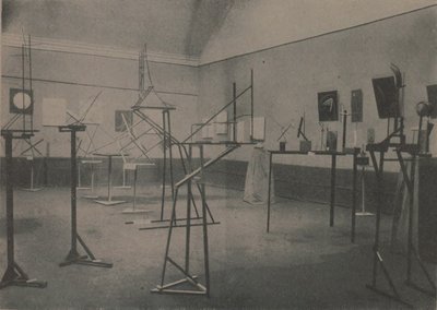 The OBMOKhU exhibition, 1921 by Unbekannt
