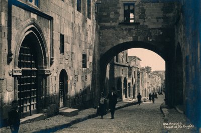 The Old Town of Rhodes, Greece by Unbekannt
