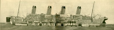 The Olympic 46,439 Tons Shown in Section, c1930 by Unbekannt