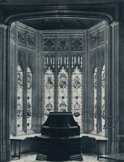 The Oriel Window in Hall, 1926 by Unbekannt