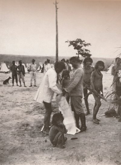 The Pacification of the Indians, 1914 by Unbekannt