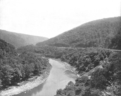 The Packsaddle, Allegheny Mountains, Pennsylvania, USA, c. 1900 by Unbekannt