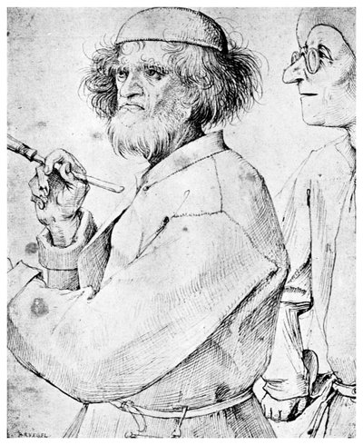 The Painter and the Connoisseur, c1565 1956 by Unbekannt
