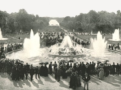 The Palace Fountains, Versailles, France by Unbekannt