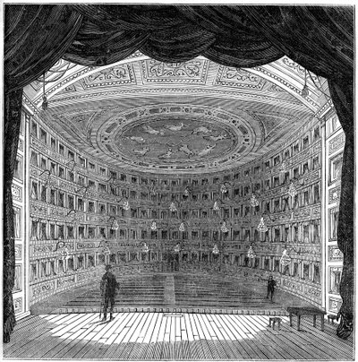 The Pantheon Theatre, London by Unbekannt