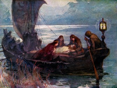 The Passing of Arthur, 1925 by Unbekannt
