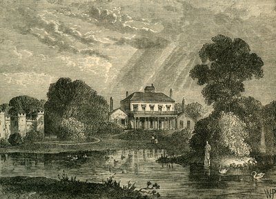 The Pavilion, Hans Place, in 1800 by Unbekannt