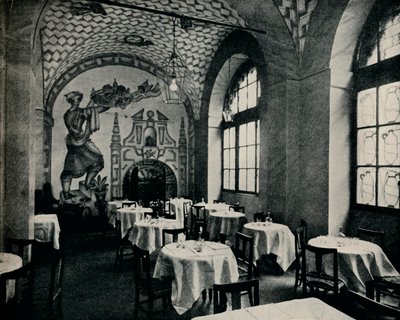 The Penna DOca Restaurant, Main Dining Room, c1928 by Unbekannt