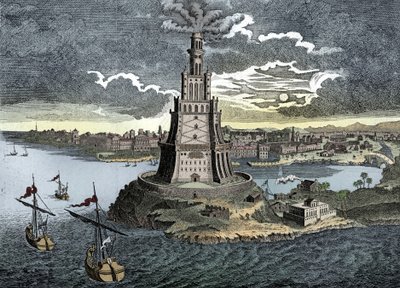 The Pharos of Alexandria by Unbekannt