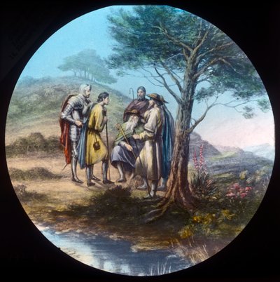The Pilgrim welcomed by Unbekannt