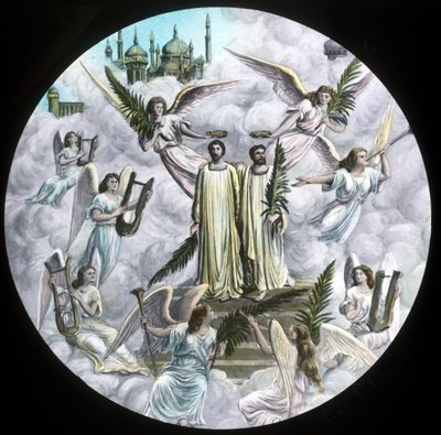 The Pilgrims crowned by Unbekannt