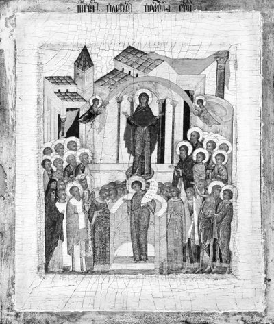 The Protection of the Mother of God by Unbekannt