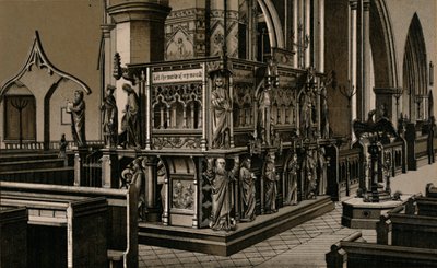 The Pulpit, St. Nicholas Church by Unbekannt