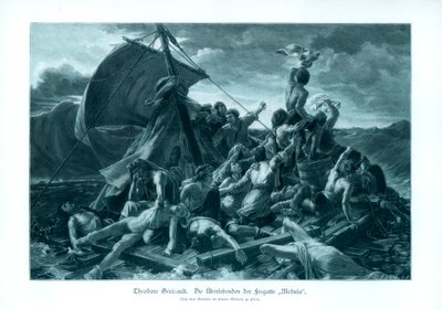 The Raft of the Medusa by Unbekannt