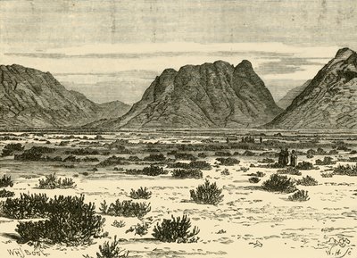 The Ras Sufsafeh Mount Sinai by Unbekannt