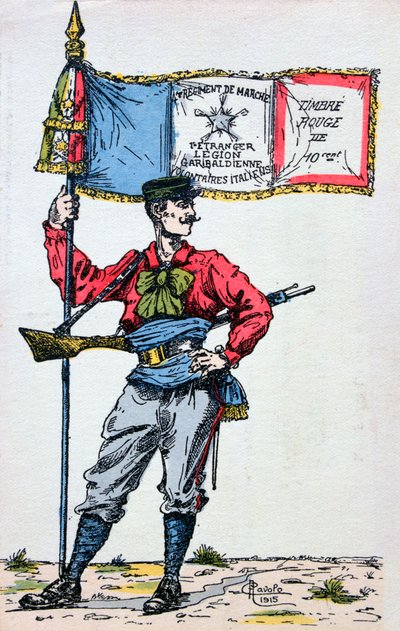 The Redshirts, Legion Garibaldienne, 1915 by Unbekannt