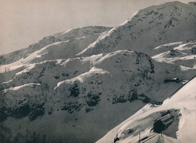 The Reinunga Tunnel on the Bergen Railway by Unbekannt