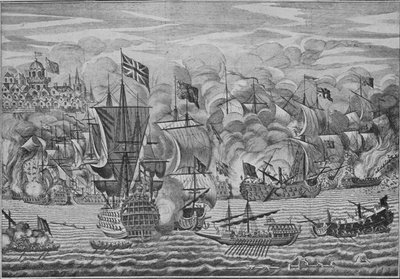 The Relief of Gibraltar by Unbekannt