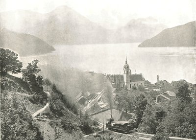 The Rigi Railway, Vitznau, Switzerland, 1895 by Unbekannt