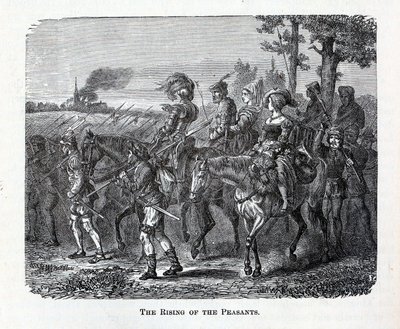 The Rising of the Peasants by Unbekannt