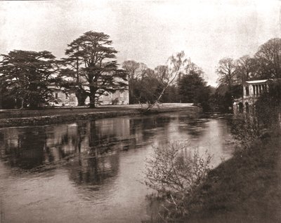 The River Nadder, Wilton House, Wiltshire, 1894 by Unbekannt